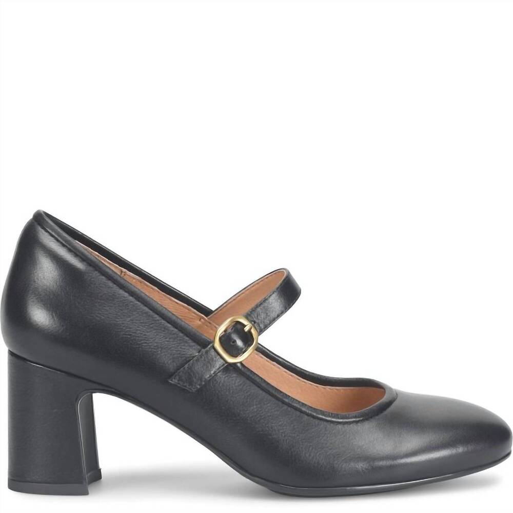 NEW SOFFT women's adalaide heeled shoes in black